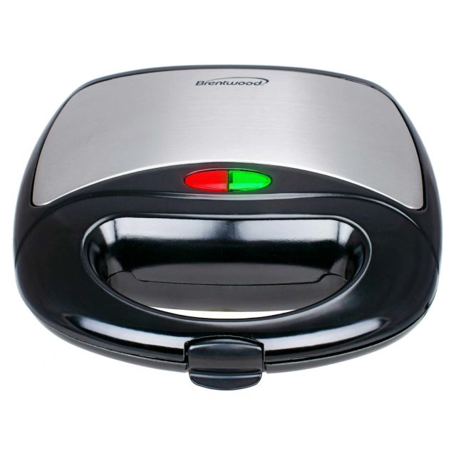 Brentwood sandwich Maker-Black & Stainless Steel 4.05 CF