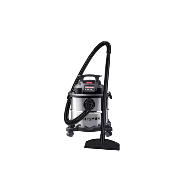 Craftsman 5 Gallon 4HP corded wet/dry shop vacuum with accessories