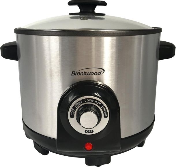 Brentwood 5 Liter Deep Fryer Multi Cooker