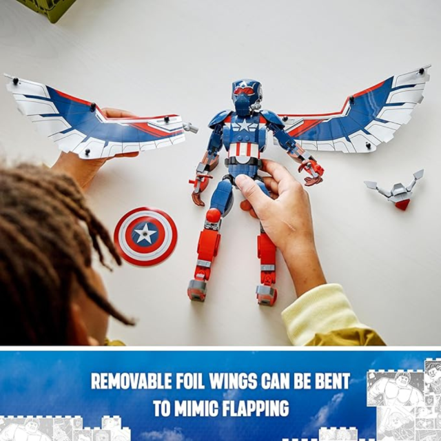 LEGO captain America construction set